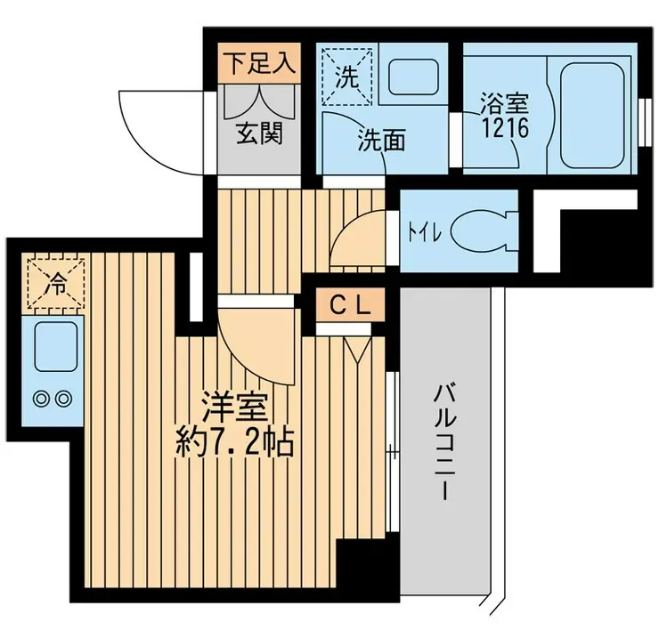 クリオ戸越銀座弐番館 10階階 間取り