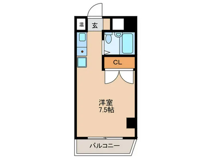 ユニベール 3階階 間取り