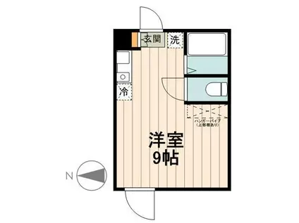 マウナ ケア(ワンルーム/1階)の間取り写真