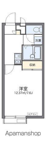 レオパレス浜川田(1K/2階)の間取り写真