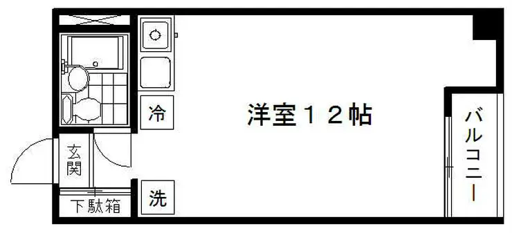 酒寄ビル 2階階 間取り