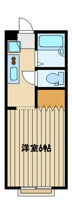 ハイツ千代 1階階 間取り