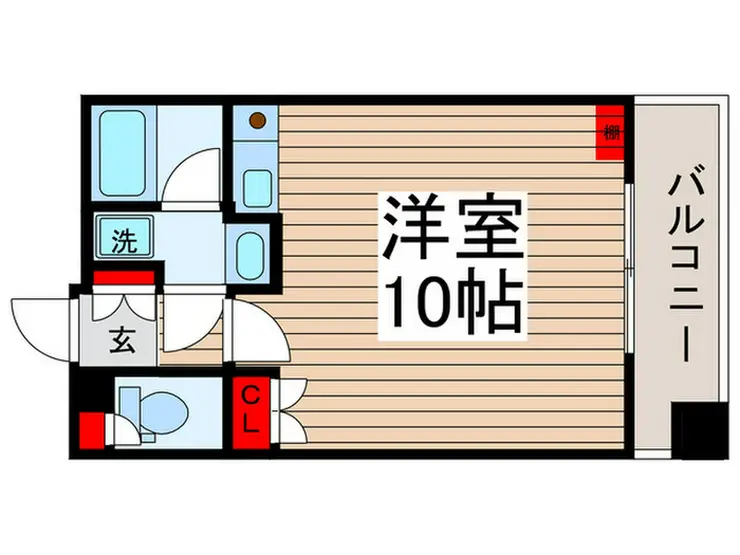 ファミールグラン銀座4丁目 10階階 間取り