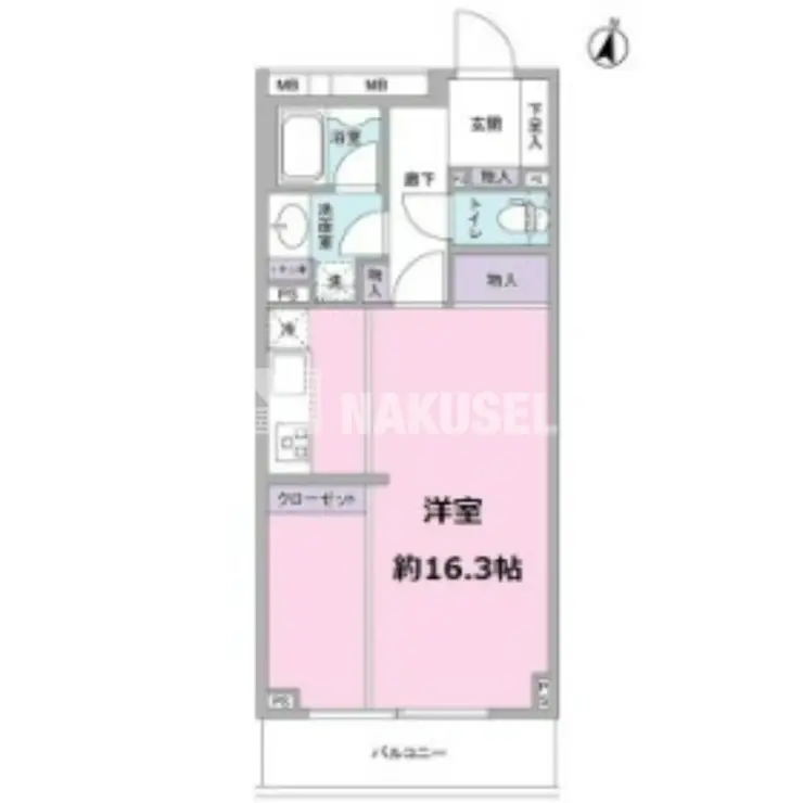 THEMELIOMEGURO 4階階 間取り