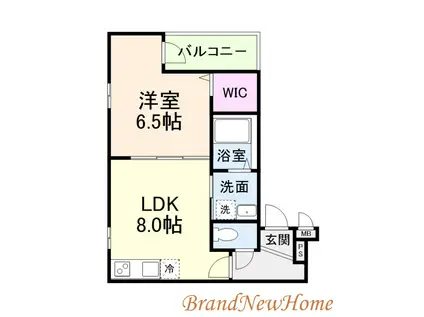 エクセル百(1LDK/3階)の間取り写真