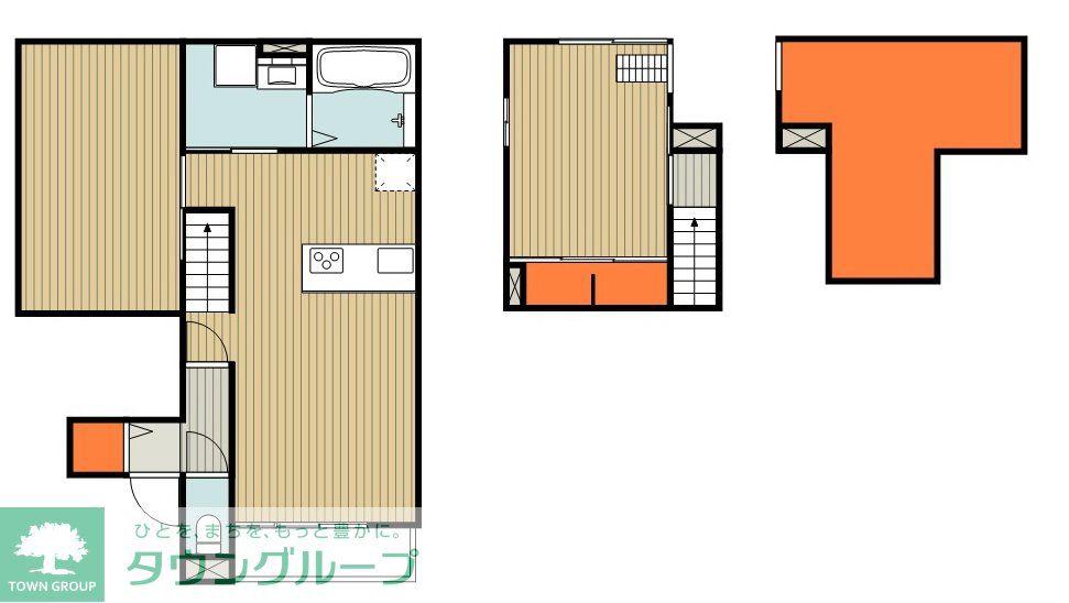 CASA DE ARENA I(1LDK/1階)の間取り写真
