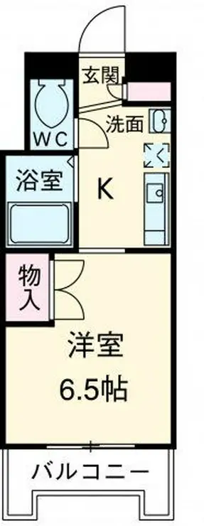 サフィールフォーレ65 2階階 間取り