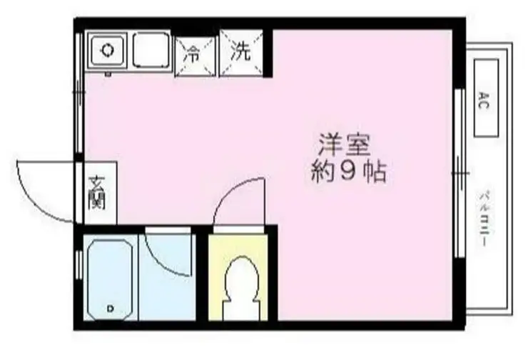ハイツコウガク 2階階 間取り