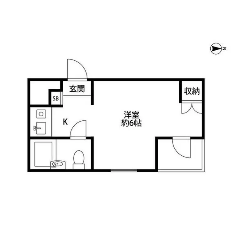 MORE国立 3階階 間取り