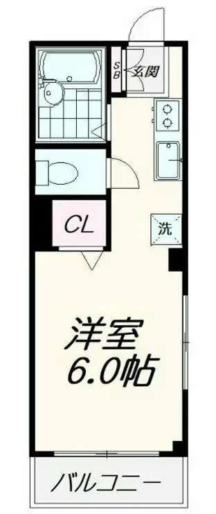 グランデ伊藤 4階階 間取り
