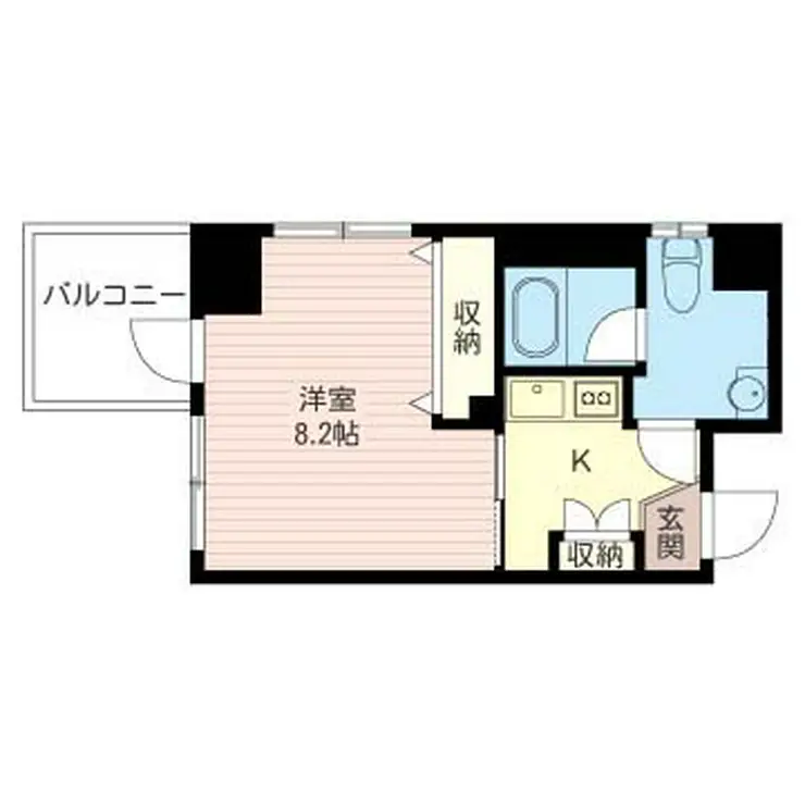 フォートレスQ 5階階 間取り