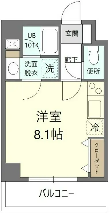 ジョイヴィレッジ御殿山 3階階 間取り