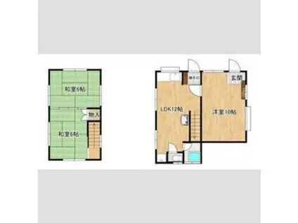 下山門T(3LDK/1階)の間取り写真