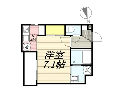 CHERIM西鉄久留米VI(ワンルーム/3階)の間取り写真