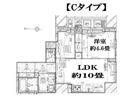 GARDEN XAVIS木場(2LDK/2階)の間取り写真