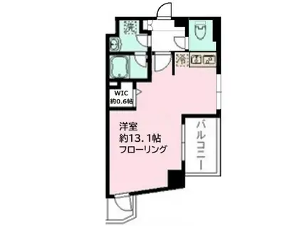 レオステーションフロント鬼越(1K/3階)の間取り写真