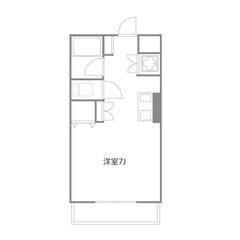 スチューデントマンション(ワンルーム/1階)の間取り写真