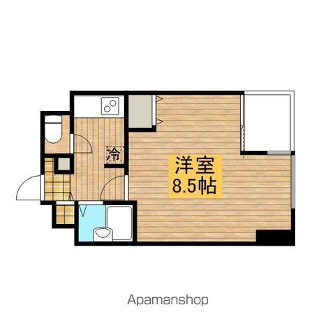 ガーラプレイス錦糸町(1K/3階)の間取り写真
