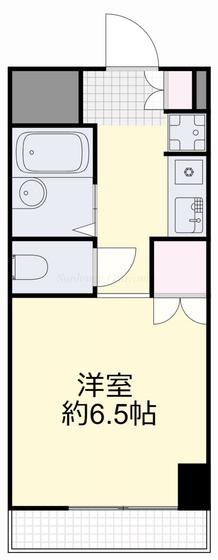 リアライズ西之町(1K/2階)の間取り写真