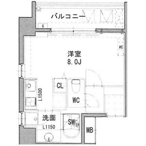 REGARO KANAYAMA ST A(1K/3階)の間取り写真