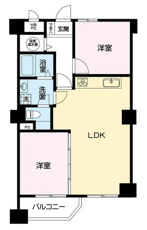 ライオンズステーションプラザ半蔵門 7階階 間取り