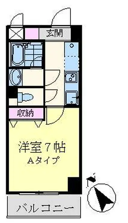 コートエスト 3階階 間取り