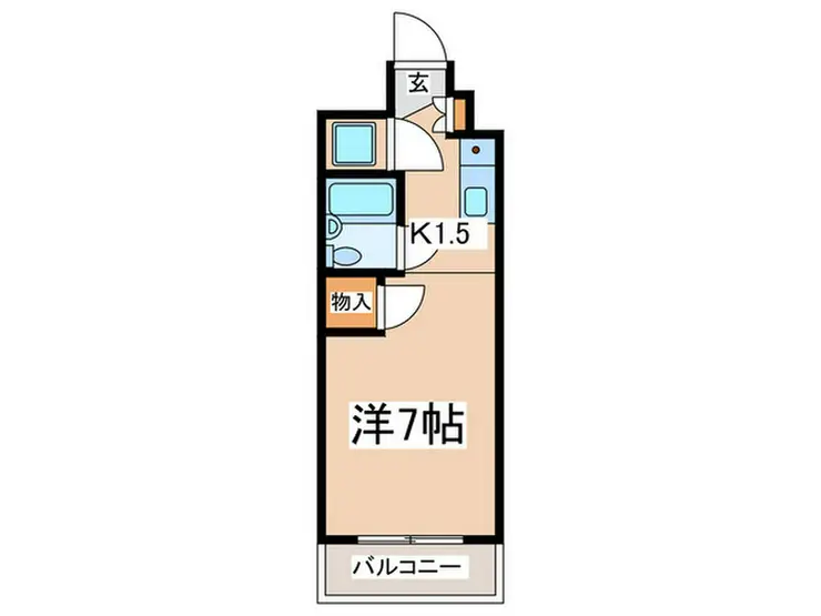 大蔵グリーンマンション 3階階 間取り