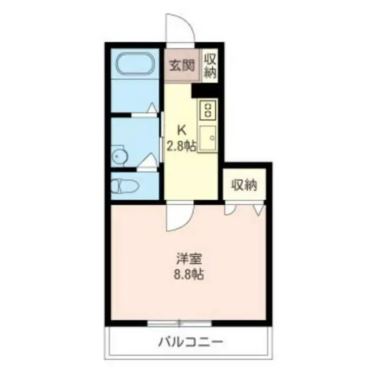 プランドールKT 2階階 間取り