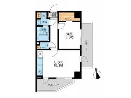 CASSIA押上CASSIA押上(1LDK/6階)の間取り写真