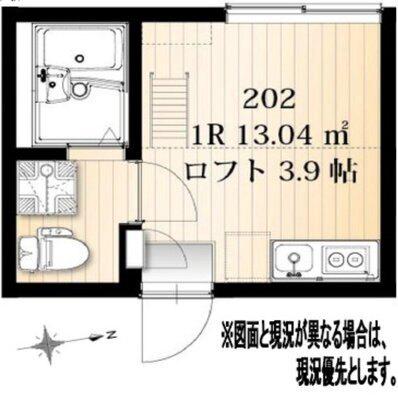 AZEST-RENT羽田XII(ワンルーム/2階)の間取り写真