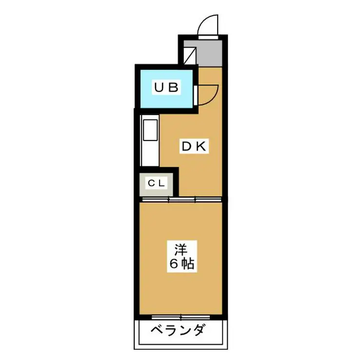 カメリアハウス 4階階 間取り