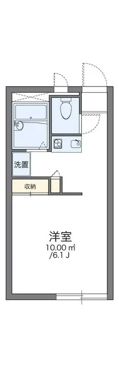 レオパレスシャルマン 2階階 間取り