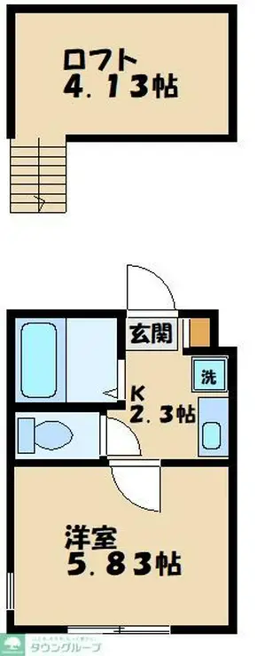 フェリーチェ橋本 1階階 間取り