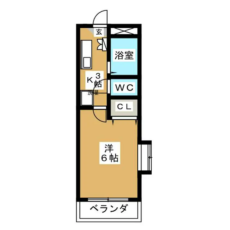 GLANZ A・Y 2階階 間取り
