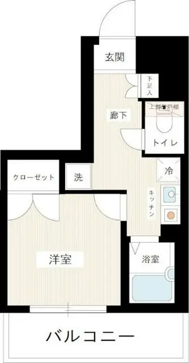 ヴェルト目黒西 5階階 間取り