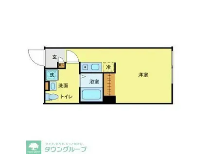 NOVEL COURT 西新井(ワンルーム/3階)の間取り写真