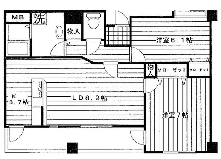 アネシス横浜 9階階 間取り