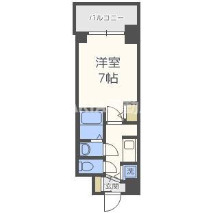S-RESIDENCE 都島(1K/7階)の間取り写真