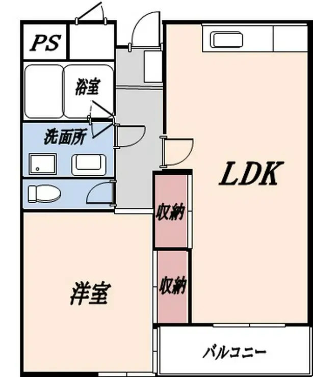 レスポワール弥生台B 3階階 間取り