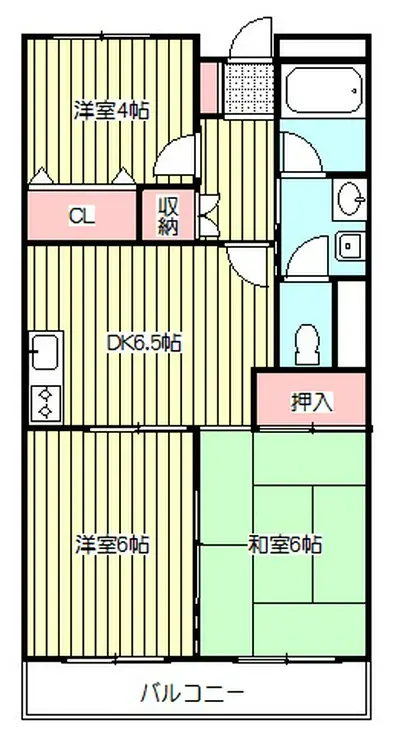 アネックスマンション 1階階 間取り