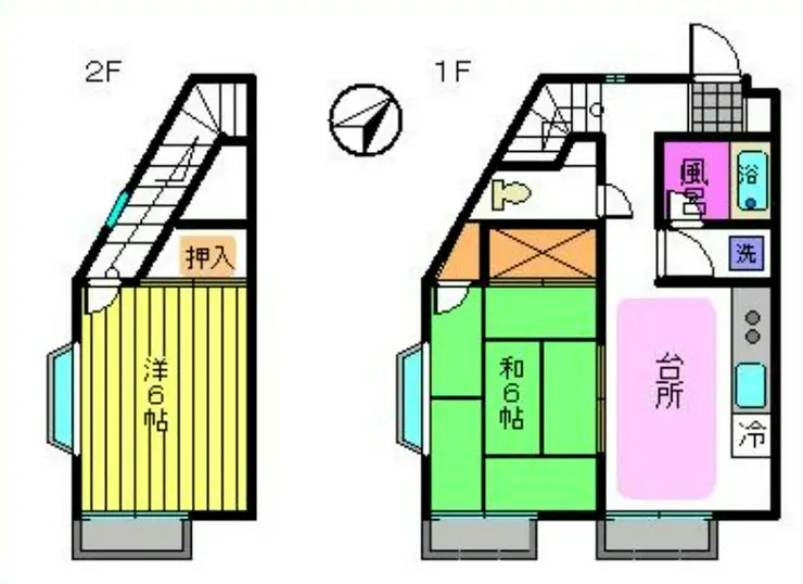 柏の杜ハイツ 1階階 間取り