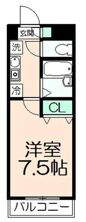 ルピナス5 2階階 間取り