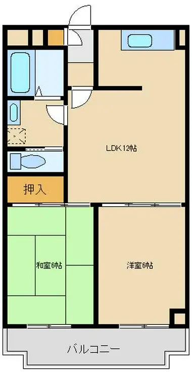 サンフォレスト梶ヶ谷 3階階 間取り
