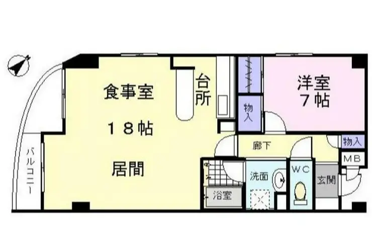 正栄ビル 3階階 間取り
