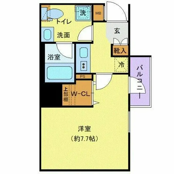 プレール・ドゥーク住吉駅前 5階階 間取り