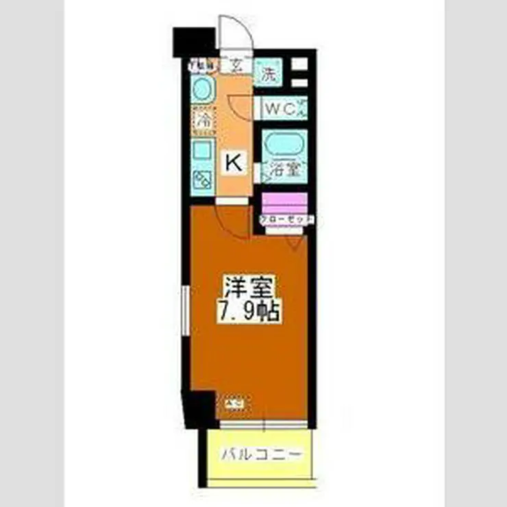 アルファコート川口元郷 7階階 間取り