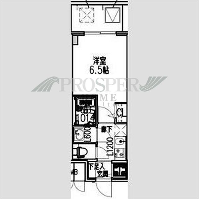 S-RESIDENCE布施AVENTRA(1K/7階)の間取り写真