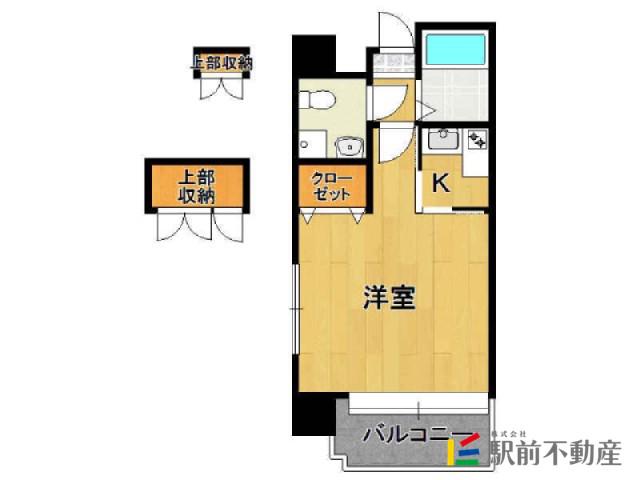 エステート・モア・平尾パージュ(1K/11階)の間取り写真
