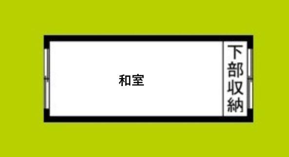 万葉ビル(ワンルーム/3階)の間取り写真