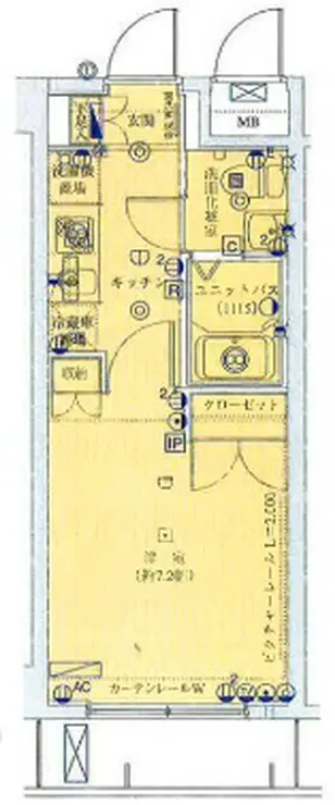 ヴェルステージ武蔵小杉 4階階 間取り